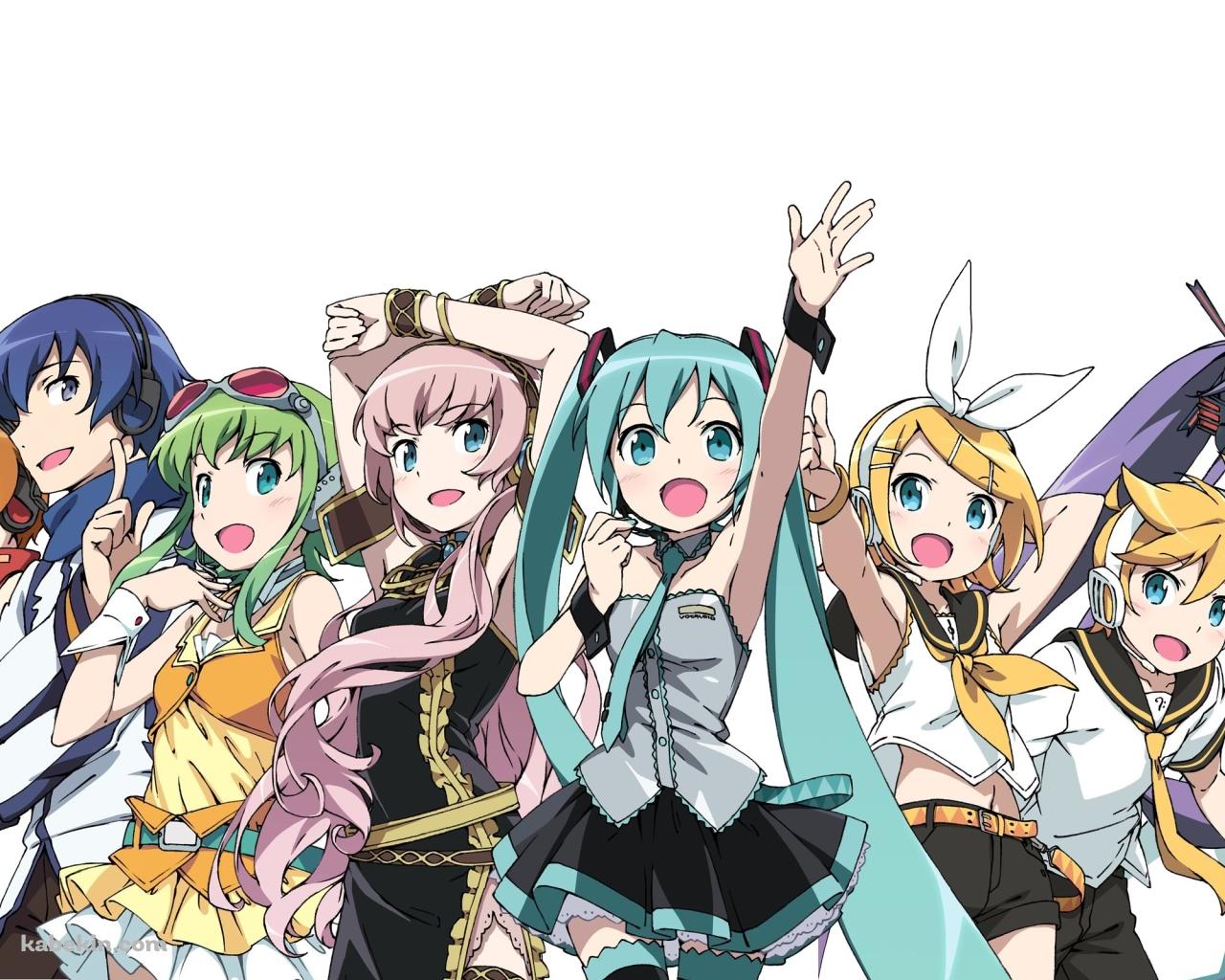 ボーカロイドの壁紙(1280px x 1024px) 高画質 PC・デスクトップ用