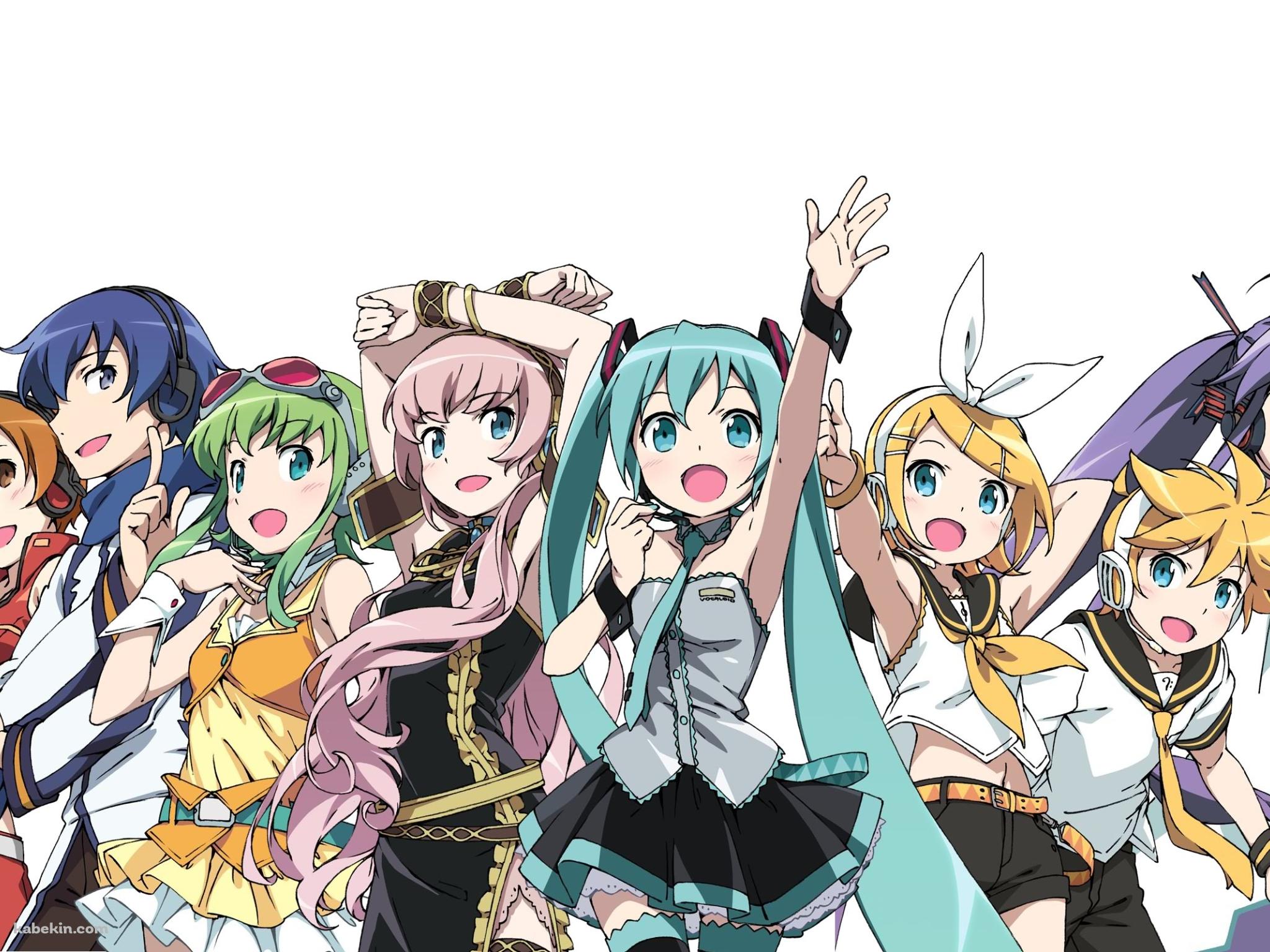 ボーカロイドの壁紙(2048px x 1536px) 高画質 PC・デスクトップ用