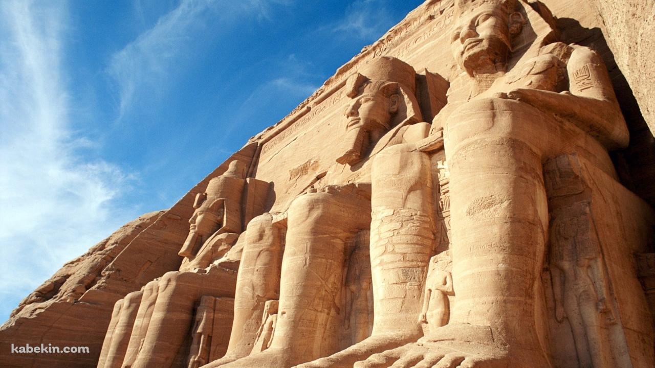 エジプトの寺院の壁紙(1280px x 720px) 高画質 PC・デスクトップ用