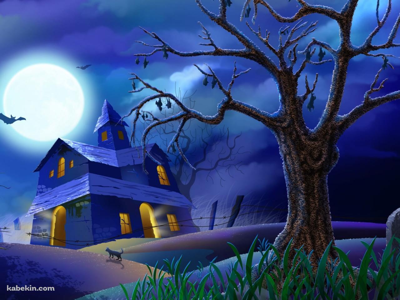 ハロウィンのイラストの壁紙(1280px x 960px) 高画質 PC・デスクトップ用