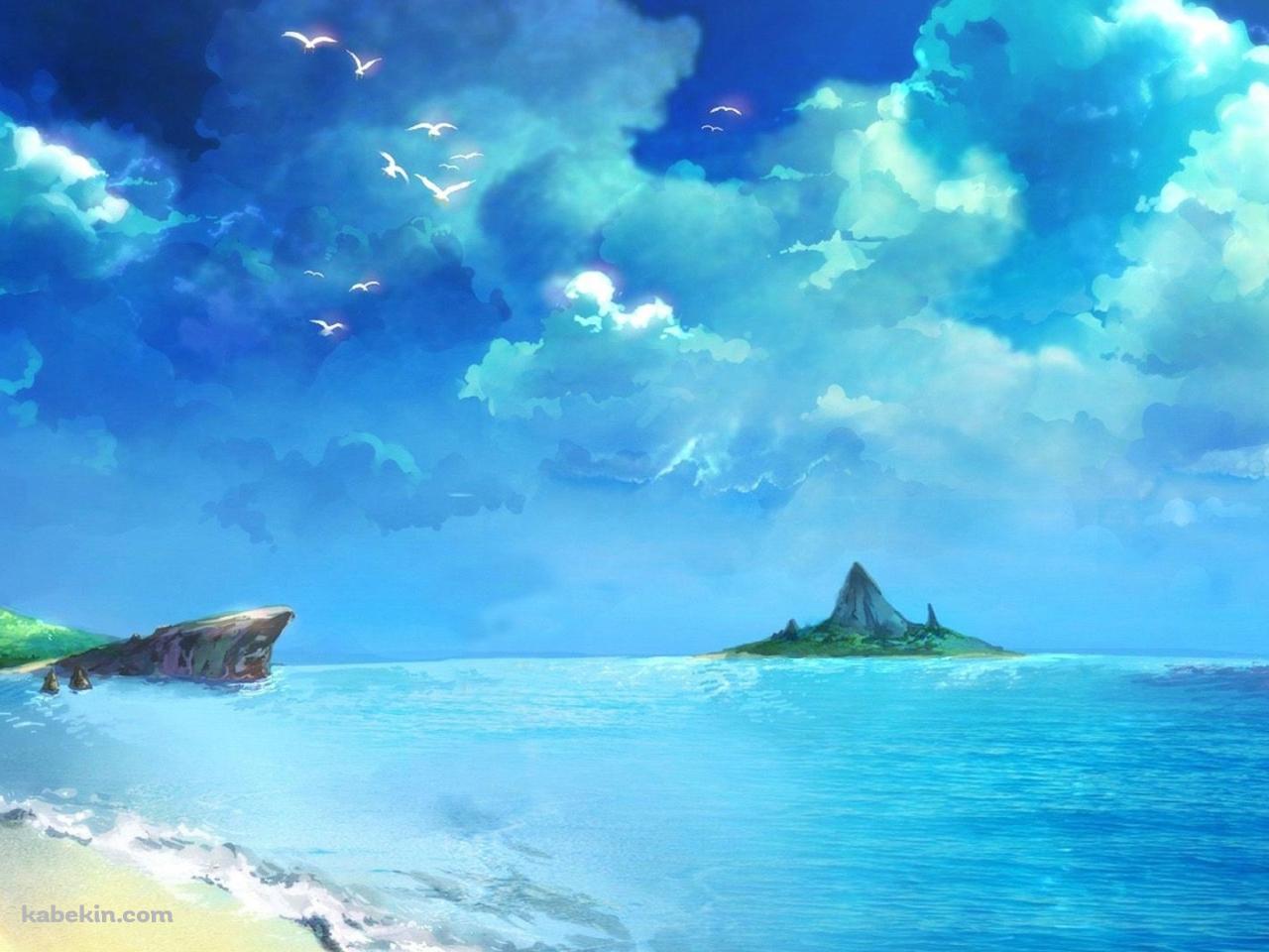 クロノトリガー 海 ビーチの壁紙(1280px x 960px) 高画質 PC・デスクトップ用