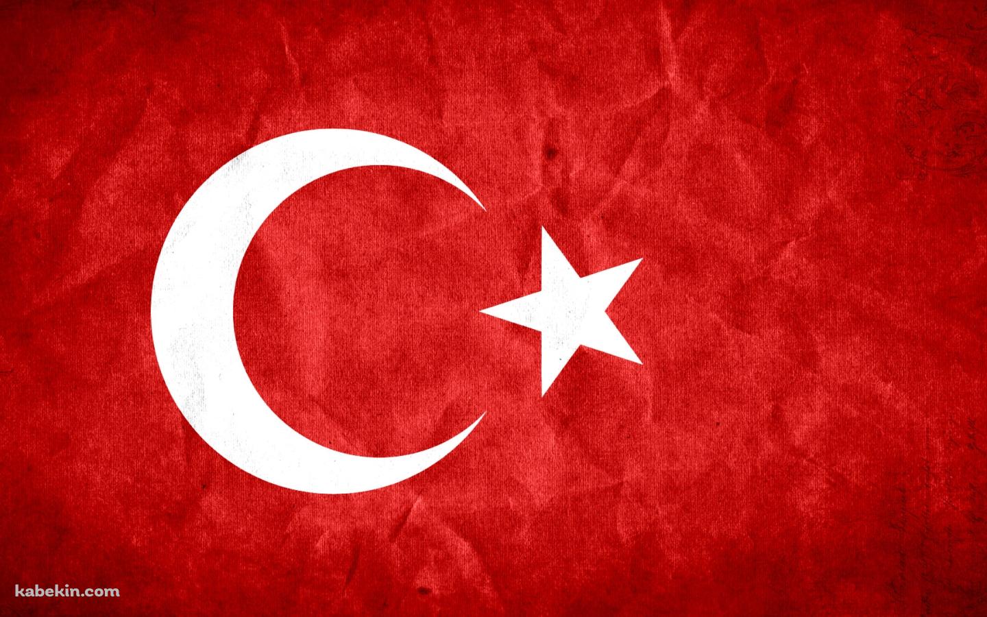 トルコの国旗の壁紙(1440px x 900px) 高画質 PC・デスクトップ用