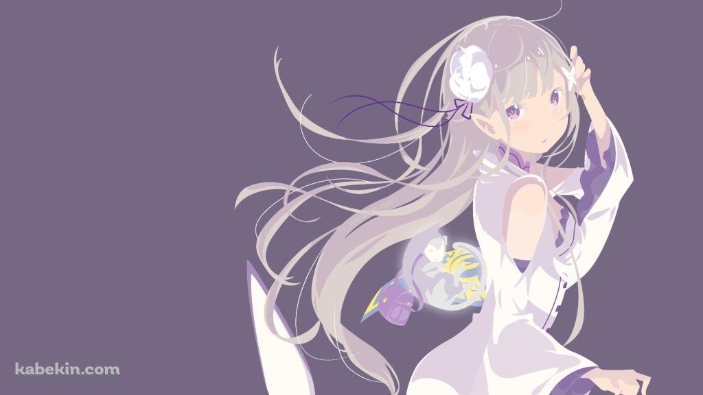 Re:ゼロから始める異世界生活 エミリア ベクターの壁紙(1024px x 576px) 高画質 PC・デスクトップ用