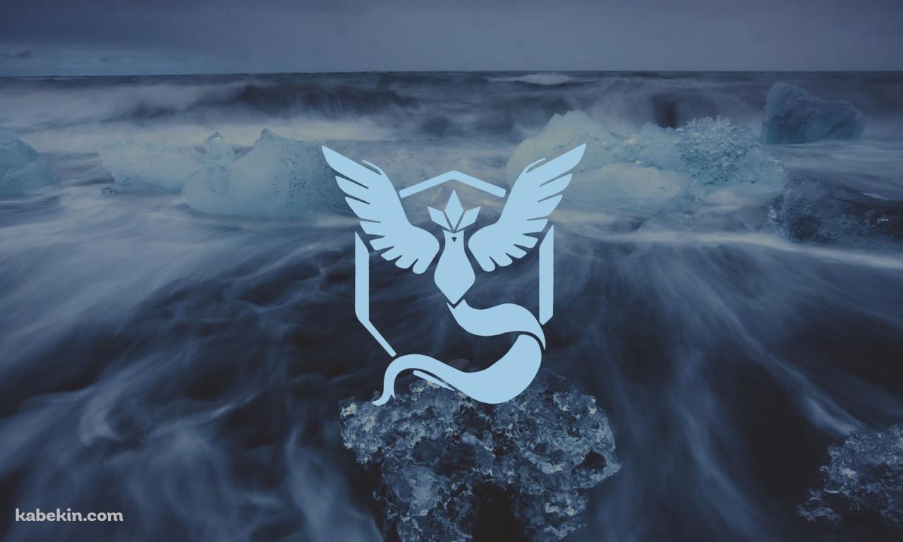 ポケモンGO Team Mystic 青の壁紙(1280px x 768px) 高画質 PC・デスクトップ用
