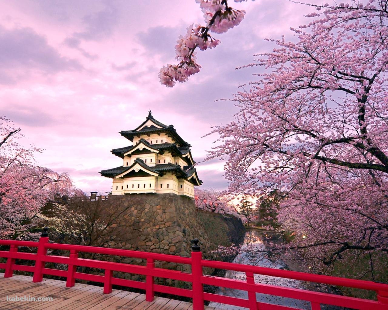 弘前城の壁紙(1280px x 1024px) 高画質 PC・デスクトップ用