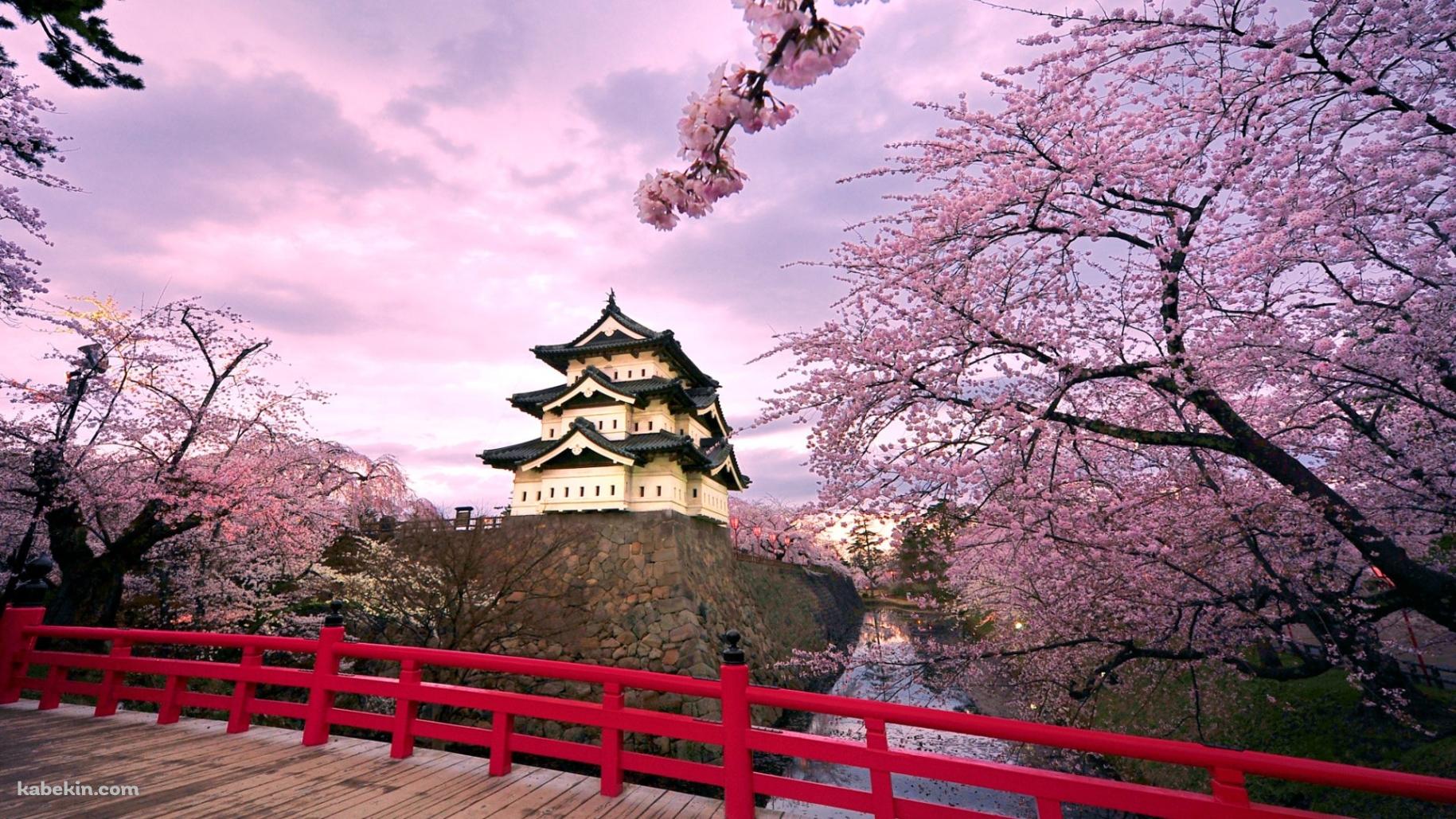 弘前城の壁紙(1829px x 1029px) 高画質 PC・デスクトップ用