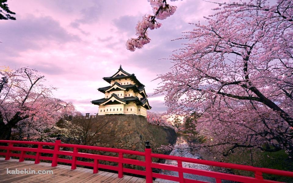 弘前城の壁紙(960px x 600px) 高画質 PC・デスクトップ用
