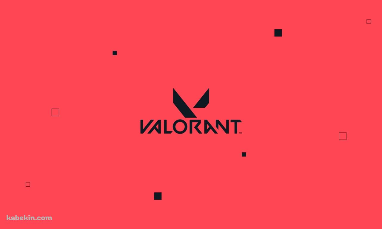 VALORANT ロゴ ピンクの壁紙(1280px x 768px) 高画質 PC・デスクトップ用