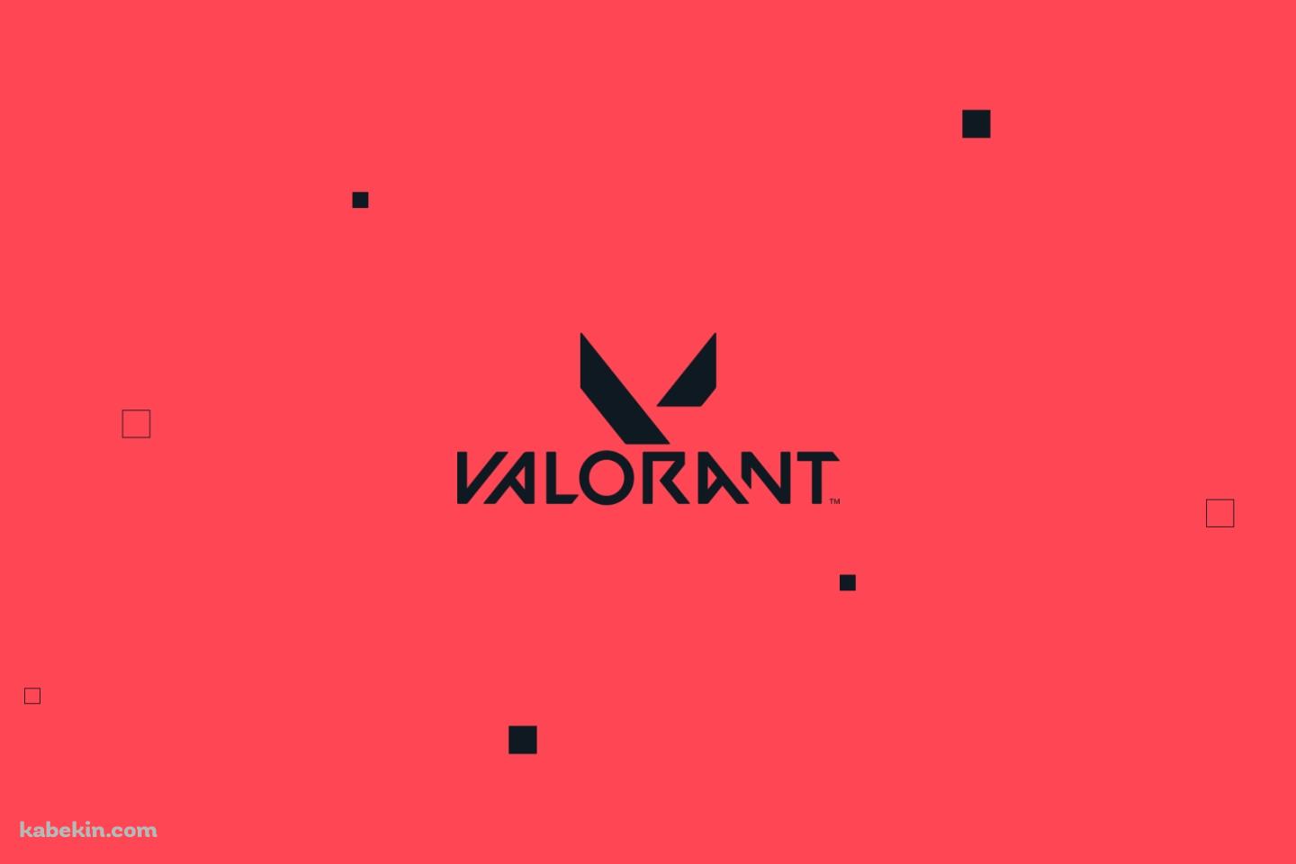 VALORANT ロゴ ピンクの壁紙(1440px x 960px) 高画質 PC・デスクトップ用
