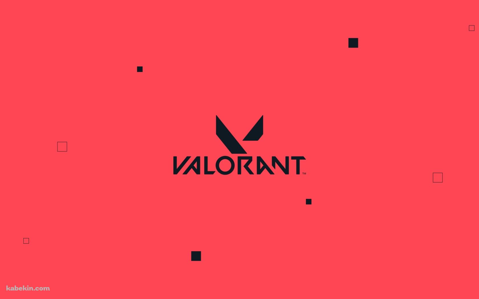 VALORANT ロゴ ピンクの壁紙(1680px x 1050px) 高画質 PC・デスクトップ用