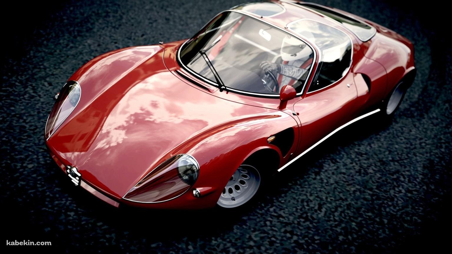 red alfa romeoの壁紙(1536px x 864px) 高画質 PC・デスクトップ用