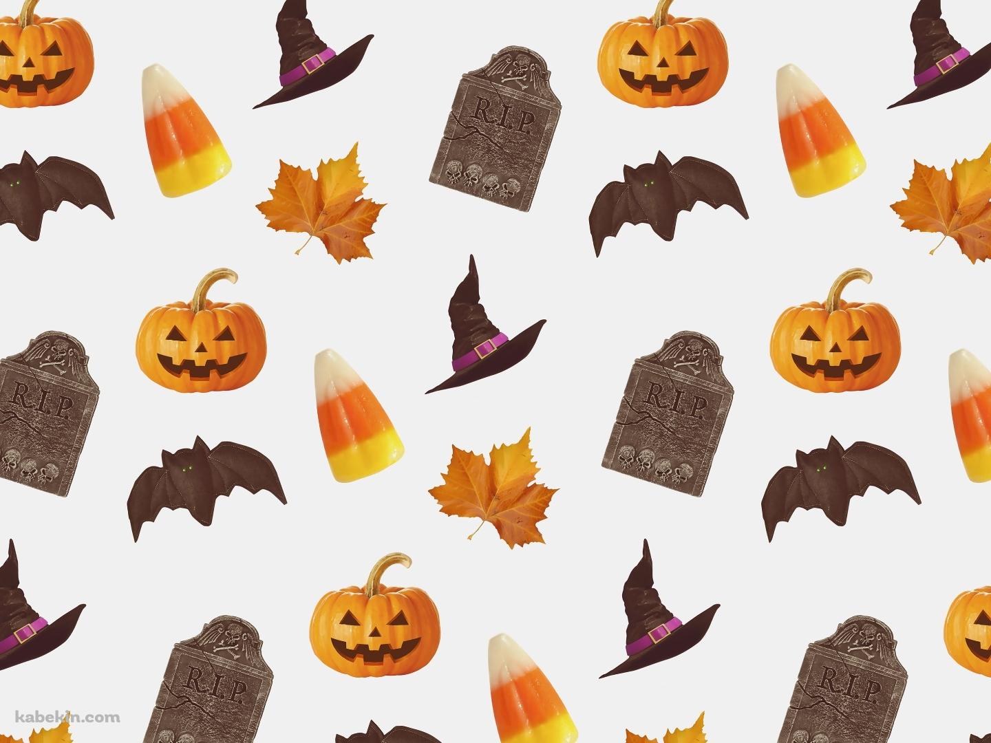 かわいいハロウィンのアイコンの壁紙(1440px x 1080px) 高画質 PC・デスクトップ用