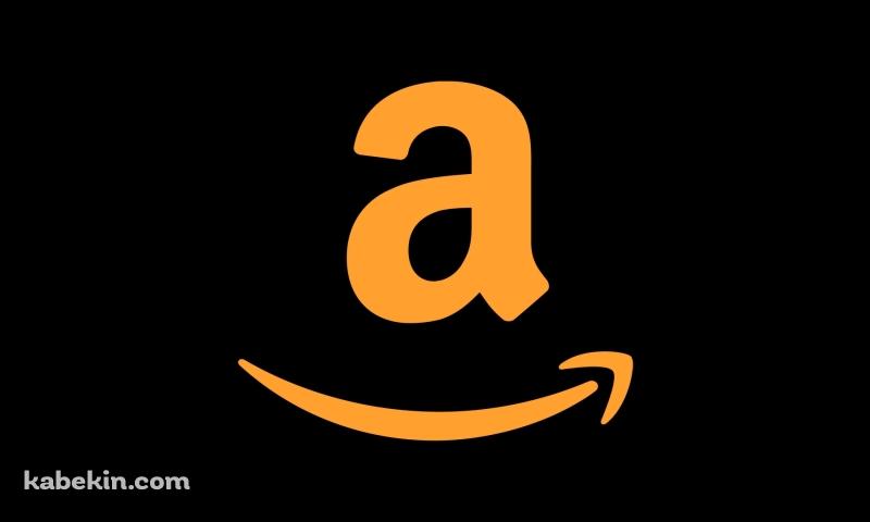 amazon 黒 オレンジ ロゴの壁紙(800px x 480px) 高画質 PC・デスクトップ用