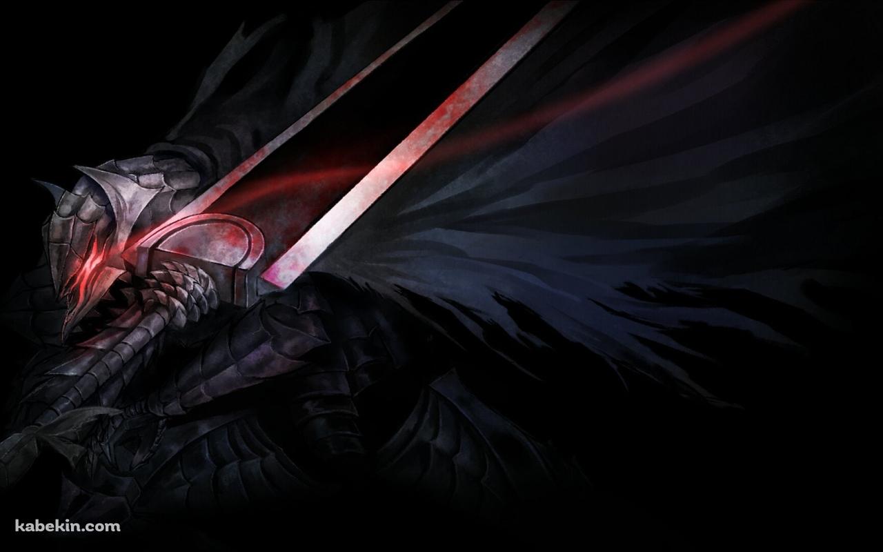 ベルセルク かっこいいガッツ 黒 大剣の壁紙(1280px x 800px) 高画質 PC・デスクトップ用