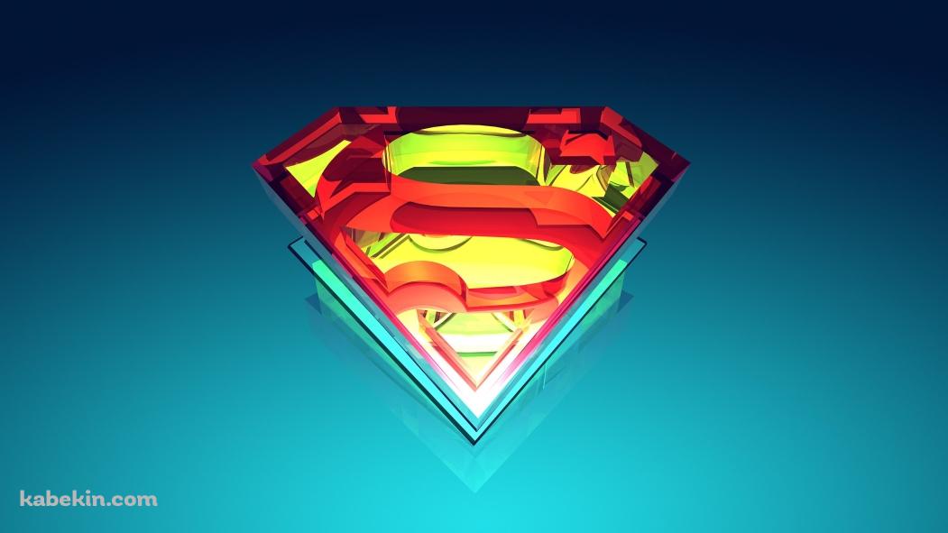 スーパーマン 3Dロゴの壁紙(1051px x 591px) 高画質 PC・デスクトップ用
