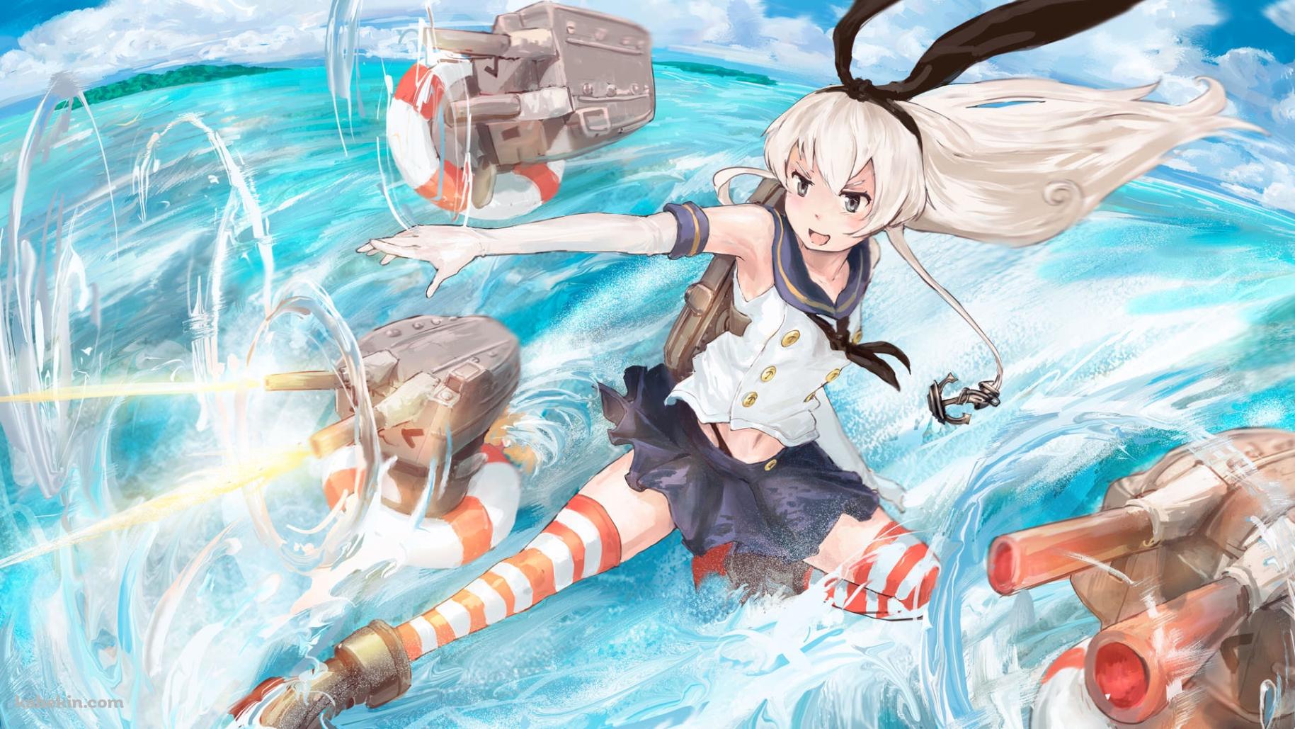 艦これ 島風の壁紙(1829px x 1029px) 高画質 PC・デスクトップ用