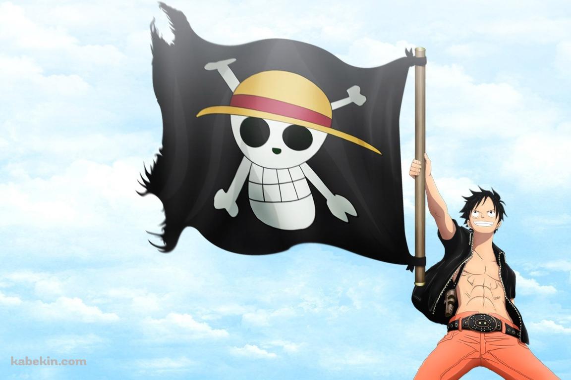 麦わらの一味 モンキー・D・ルフィ ONE PIECEの壁紙(1152px x 768px) 高画質 PC・デスクトップ用