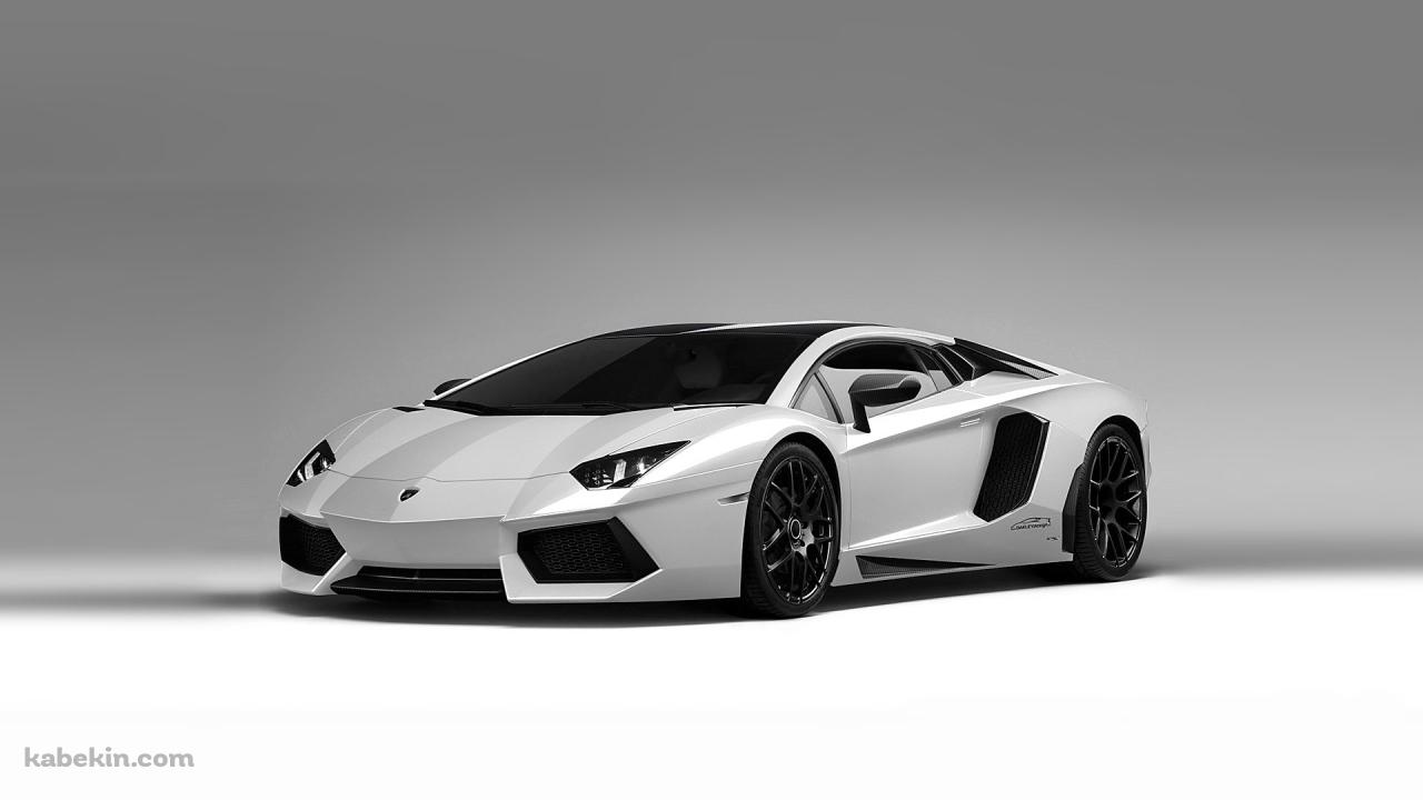 White lamborghiniの壁紙(1280px x 720px) 高画質 PC・デスクトップ用