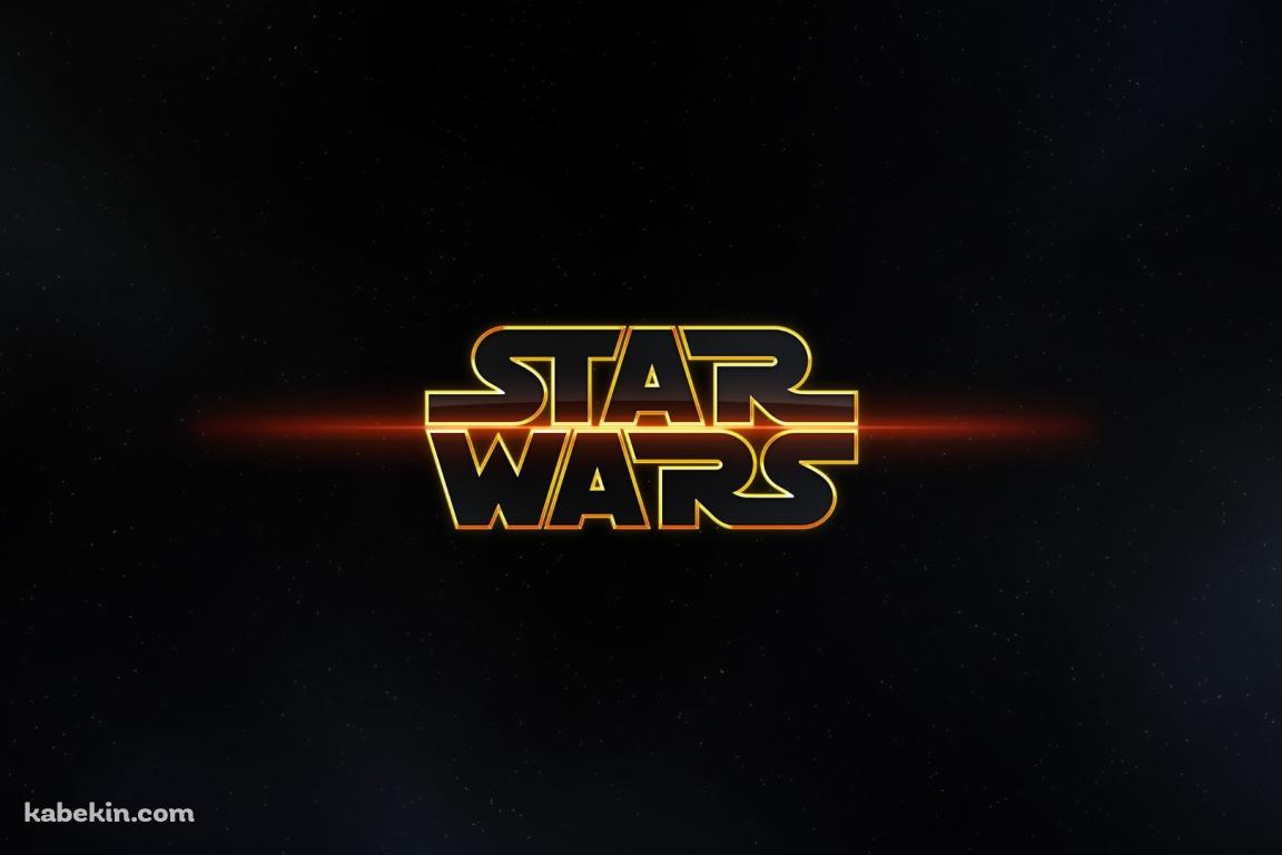 STAR WARSのロゴ 宇宙の壁紙(1152px x 768px) 高画質 PC・デスクトップ用