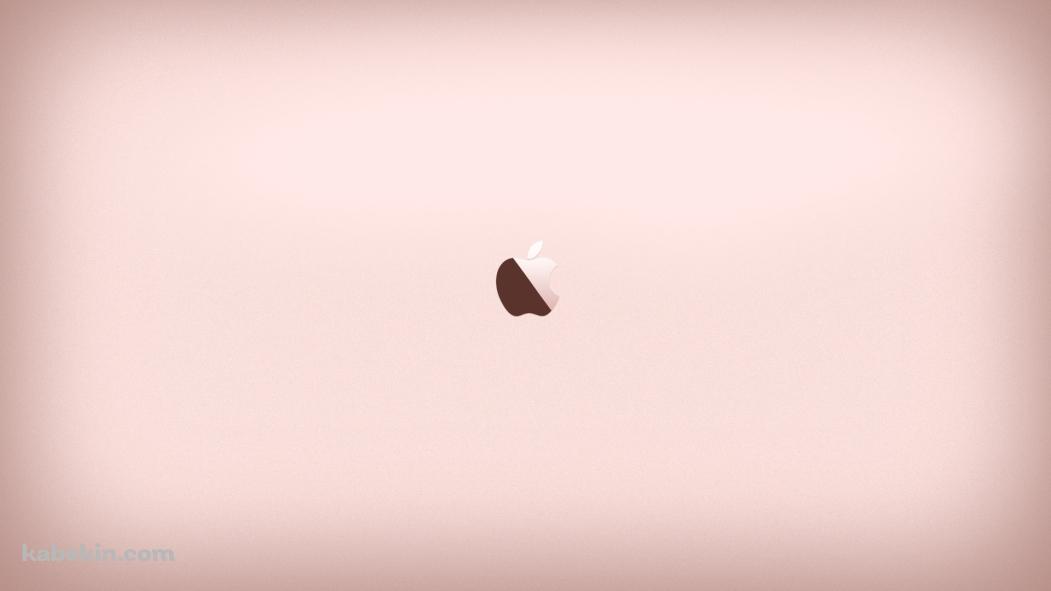 ピンク かわいいアップルのロゴの壁紙(1051px x 591px) 高画質 PC・デスクトップ用