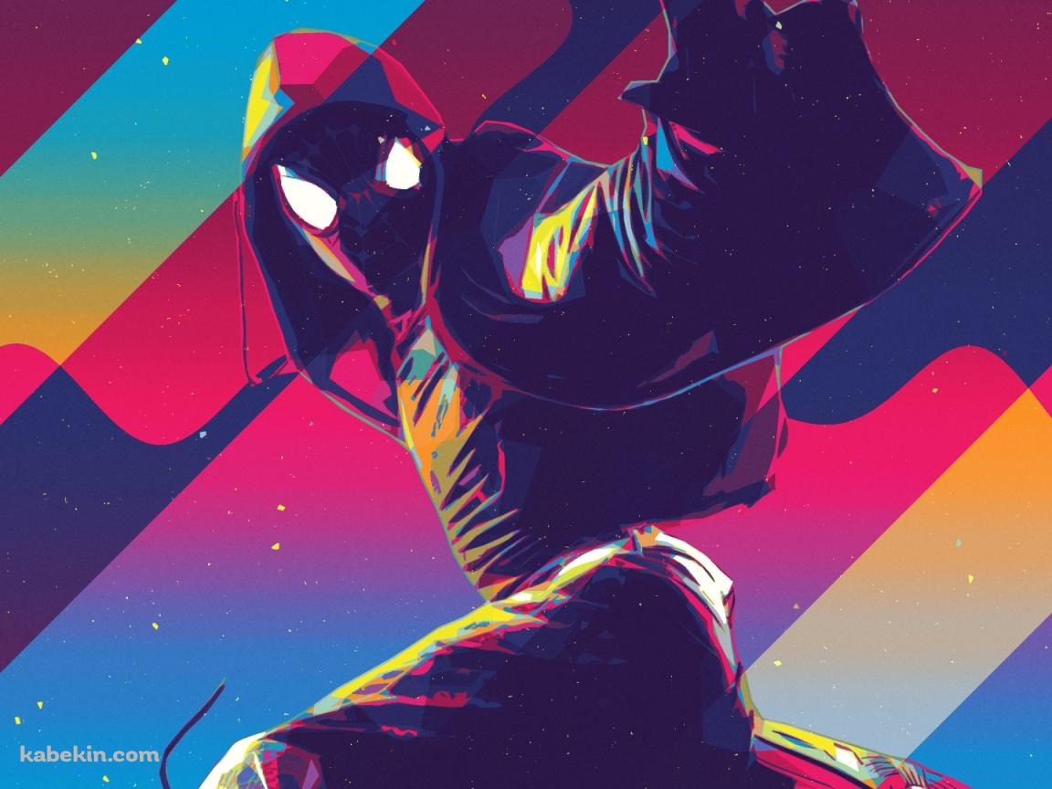 かっこいいスパイダーマン 宇宙の壁紙(1152px x 864px) 高画質 PC・デスクトップ用