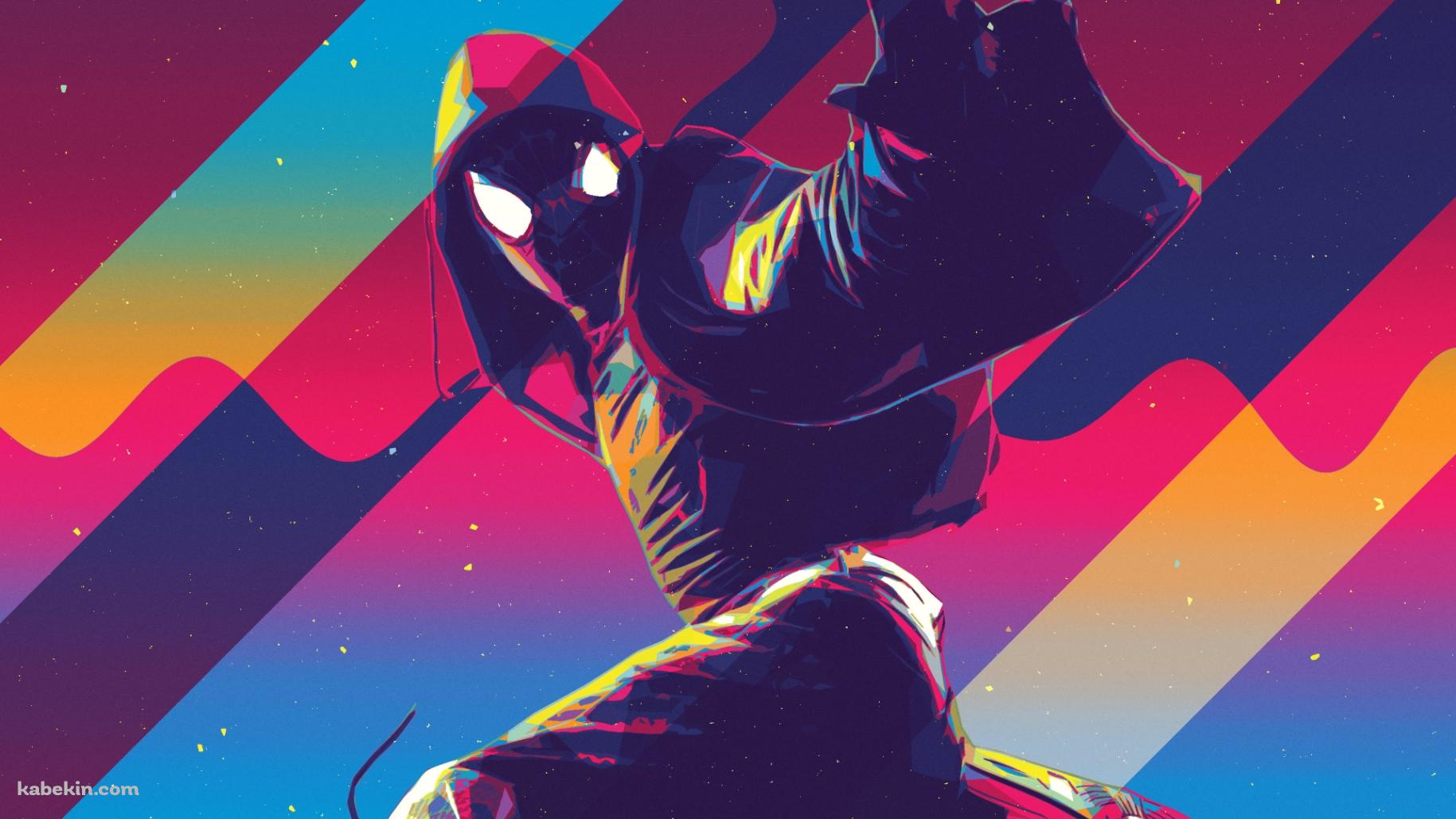 かっこいいスパイダーマン 宇宙の壁紙(1829px x 1029px) 高画質 PC・デスクトップ用