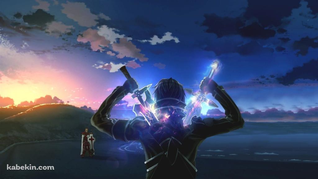 ソードアートオンライン かっこいいキリトの壁紙(1024px x 576px) 高画質 PC・デスクトップ用