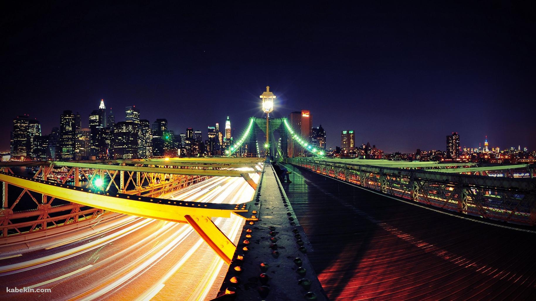ブルックリンの夜景の壁紙(1829px x 1029px) 高画質 PC・デスクトップ用