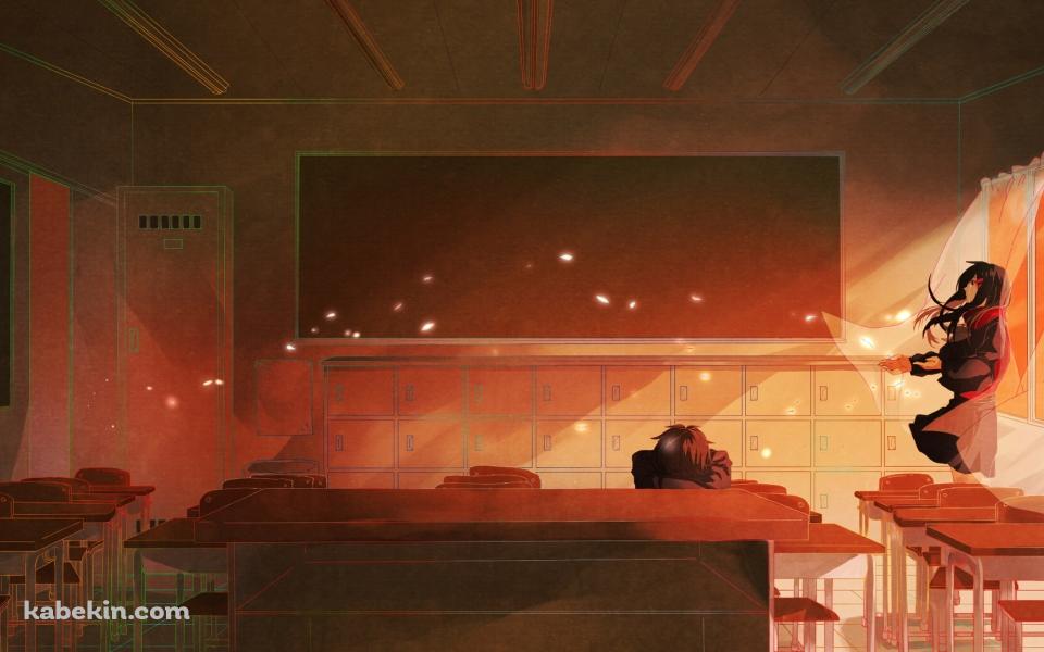 学校の放課後の壁紙(960px x 600px) 高画質 PC・デスクトップ用
