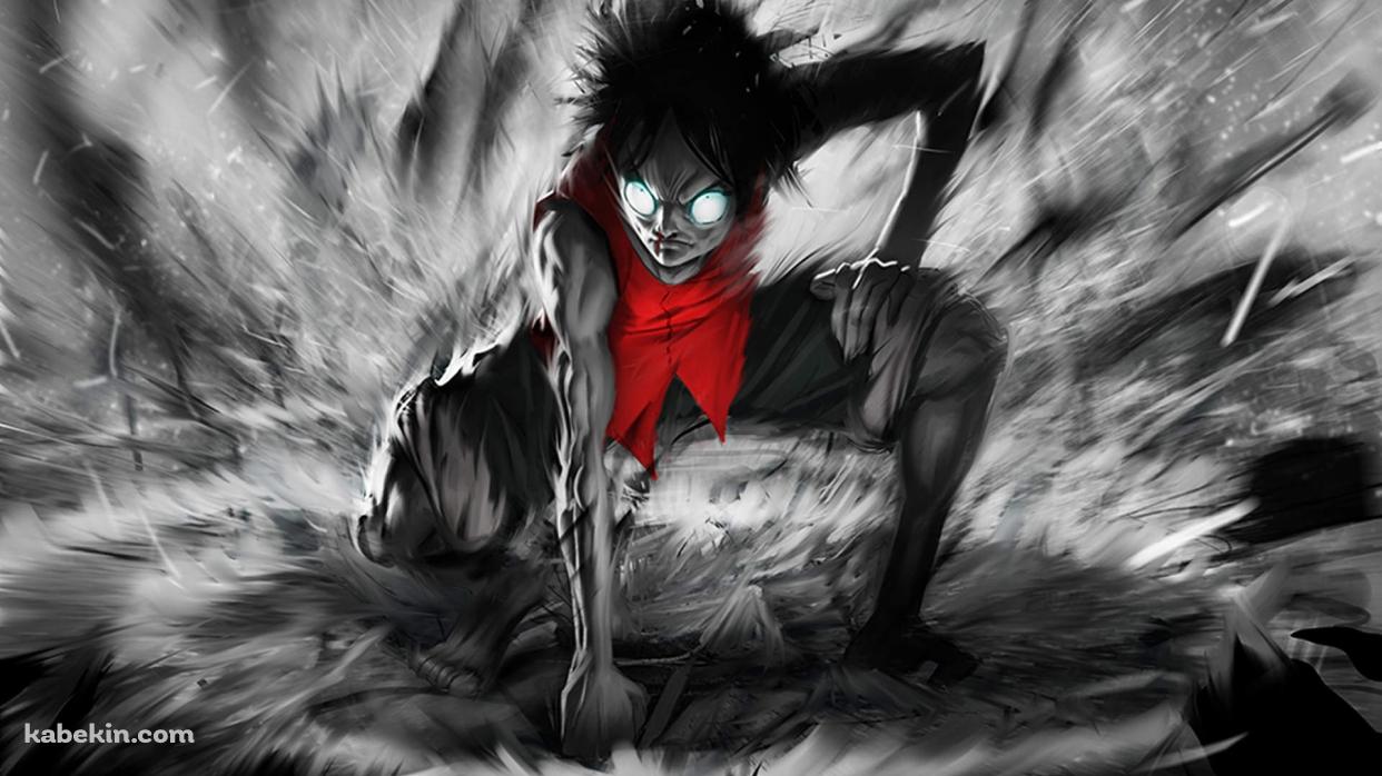 ワンピ ONE PIECE ルフィ ギアの壁紙(1242px x 698px) 高画質 PC・デスクトップ用