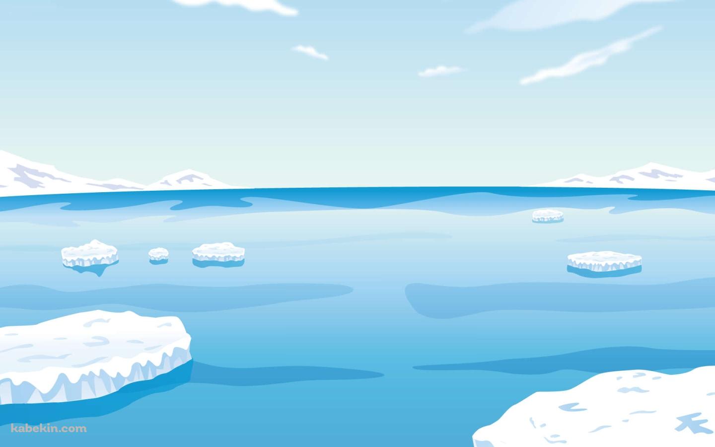 氷河 北極の壁紙(1440px x 900px) 高画質 PC・デスクトップ用