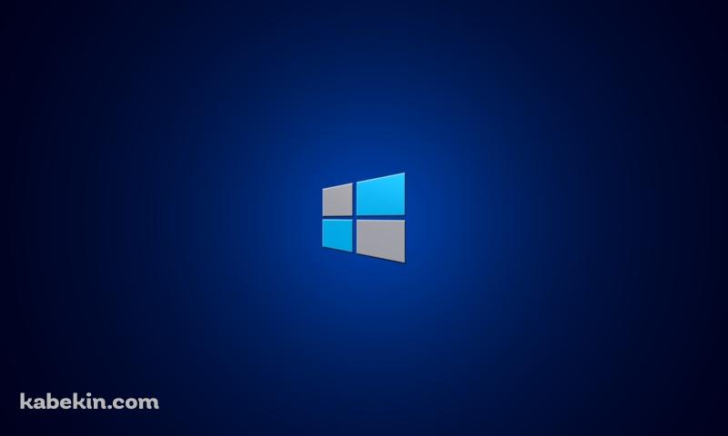 青 windows ウィンドウズ ロゴの壁紙(800px x 480px) 高画質 PC・デスクトップ用