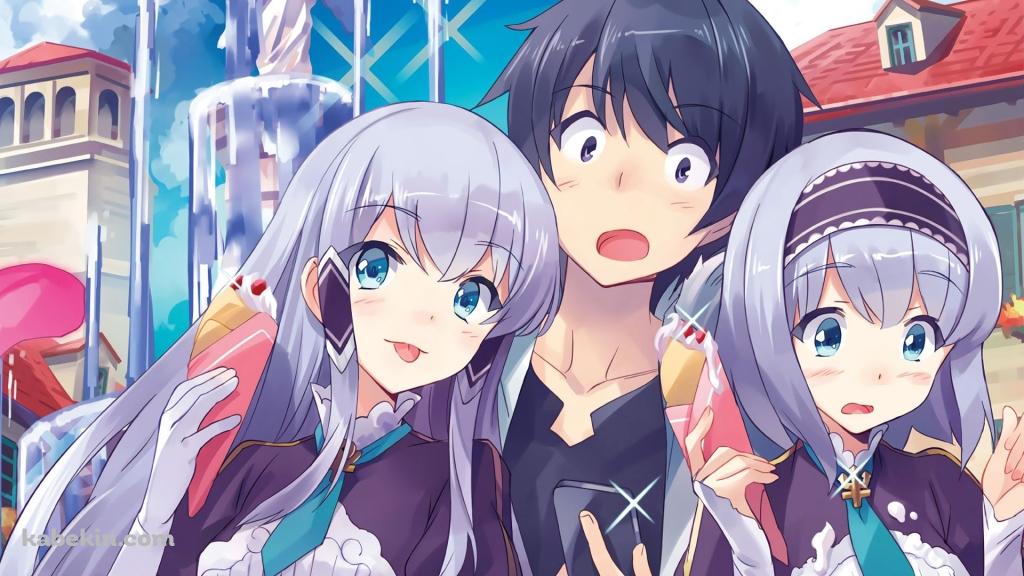異世界はスマートフォンとともに。 エルゼ リンゼの壁紙(1024px x 576px) 高画質 PC・デスクトップ用