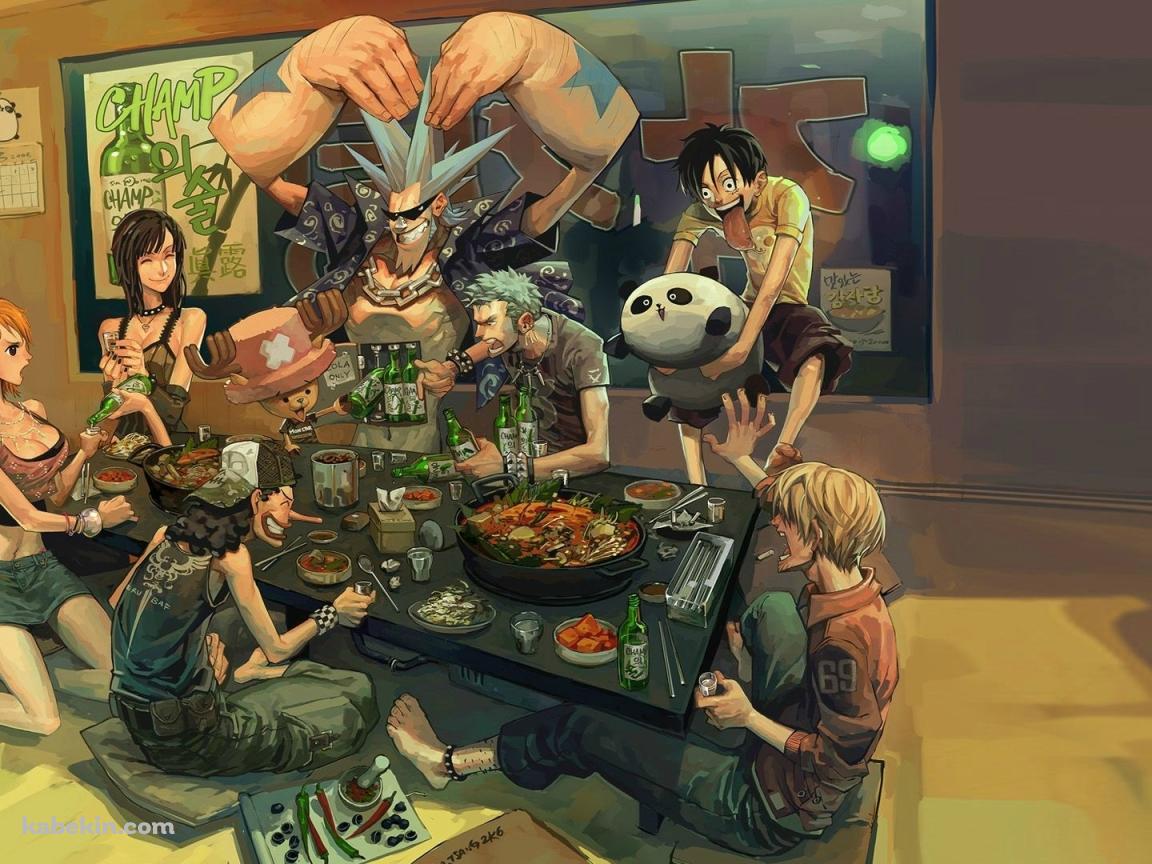 ONE PIECE ワンピース パーティーの壁紙(1152px x 864px) 高画質 PC・デスクトップ用
