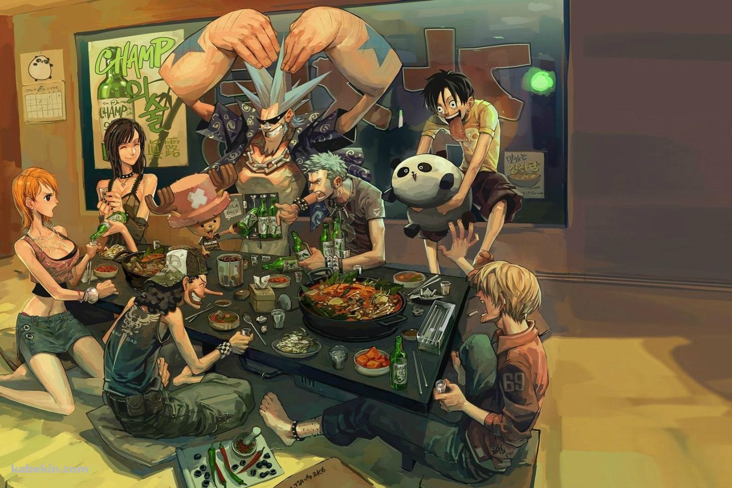ONE PIECE ワンピース パーティーの壁紙(1440px x 960px) 高画質 PC・デスクトップ用