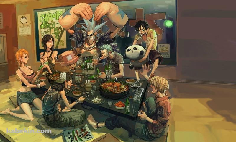 ONE PIECE ワンピース パーティーの壁紙(800px x 480px) 高画質 PC・デスクトップ用