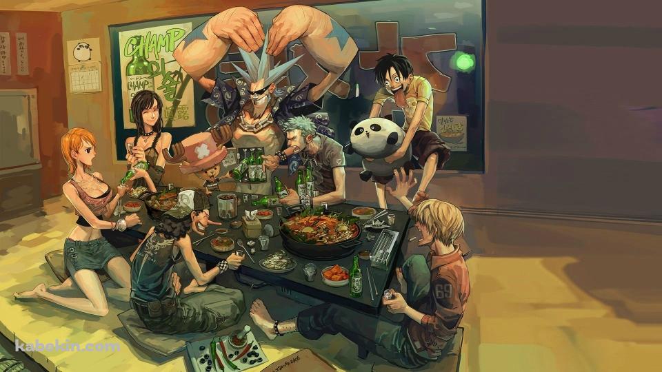 ONE PIECE ワンピース パーティーの壁紙(960px x 540px) 高画質 PC・デスクトップ用