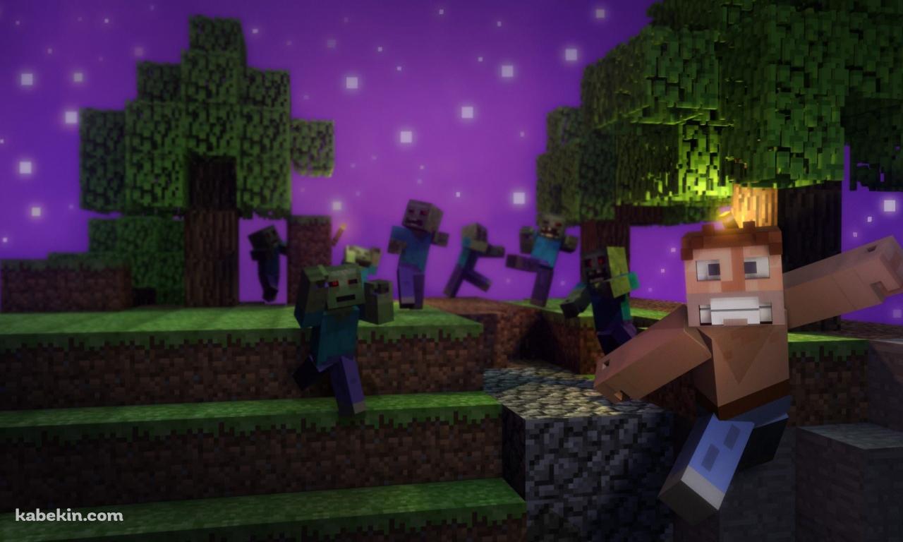 マインクラフト ホラー マイクラの壁紙(1280px x 768px) 高画質 PC・デスクトップ用