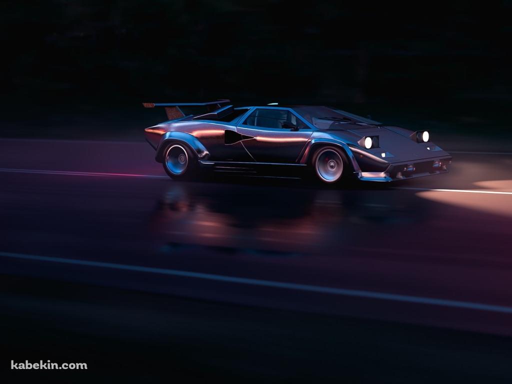 メタリックなスーパーカーの壁紙(1024px x 768px) 高画質 PC・デスクトップ用