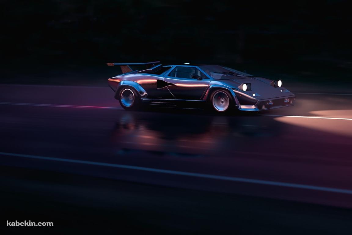 メタリックなスーパーカーの壁紙(1152px x 768px) 高画質 PC・デスクトップ用