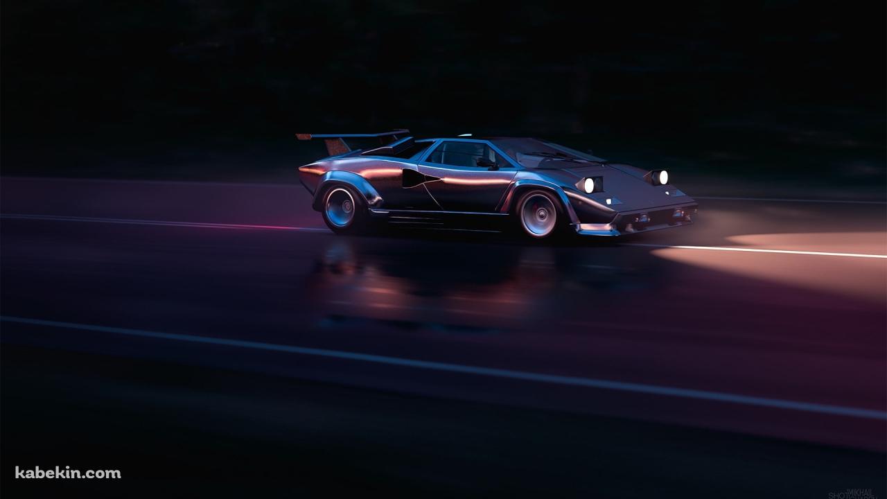 メタリックなスーパーカーの壁紙(1280px x 720px) 高画質 PC・デスクトップ用