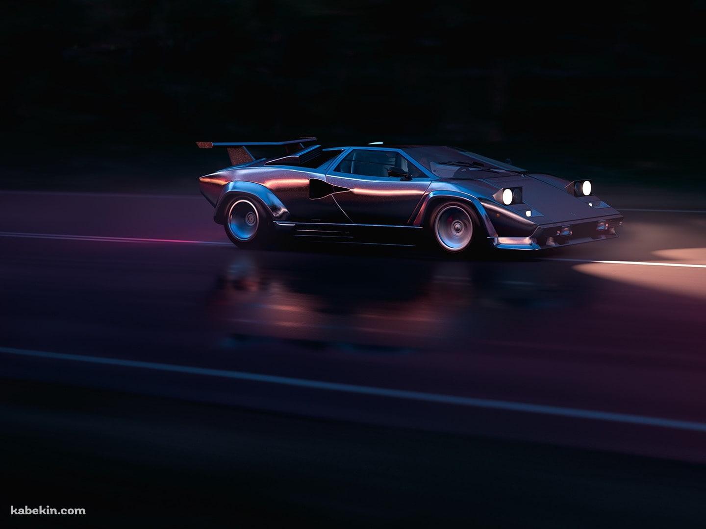 メタリックなスーパーカーの壁紙(1440px x 1080px) 高画質 PC・デスクトップ用