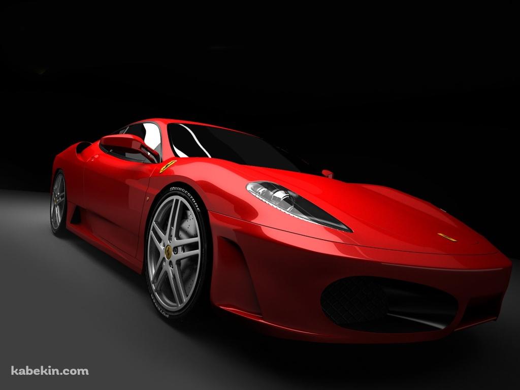 赤のフェラーリ 430の壁紙(1024px x 768px) 高画質 PC・デスクトップ用