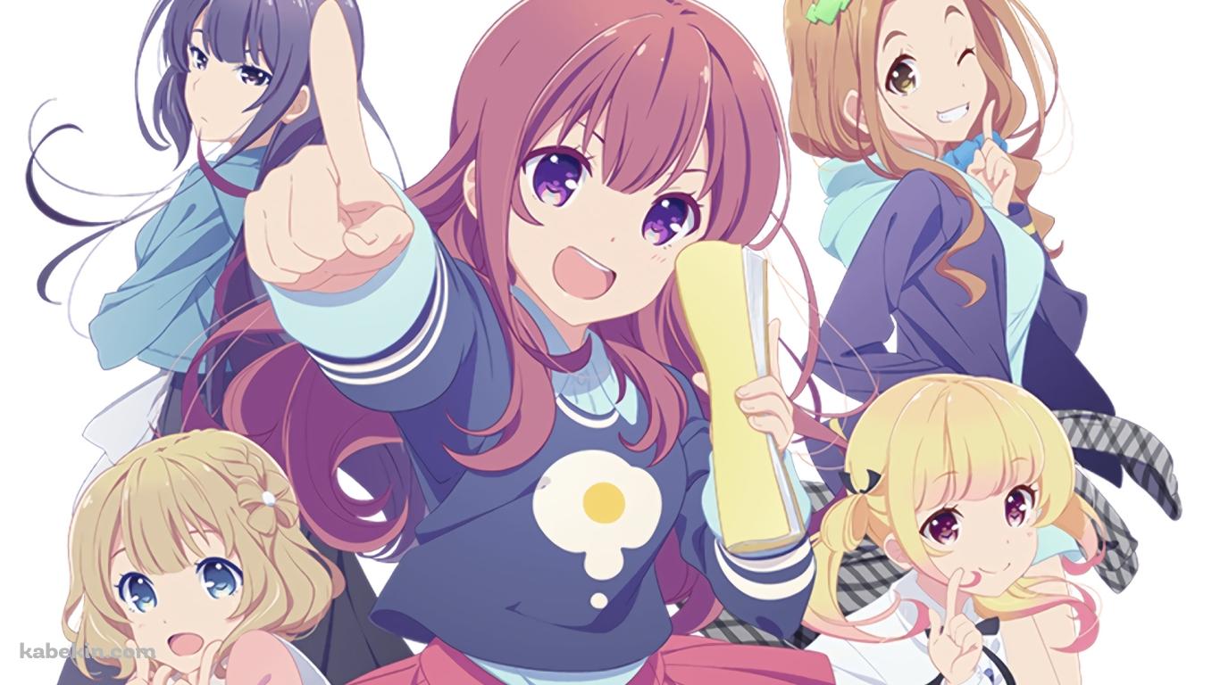 ガーリッシュナンバー キャラクターの壁紙(1366px x 768px) 高画質 PC・デスクトップ用