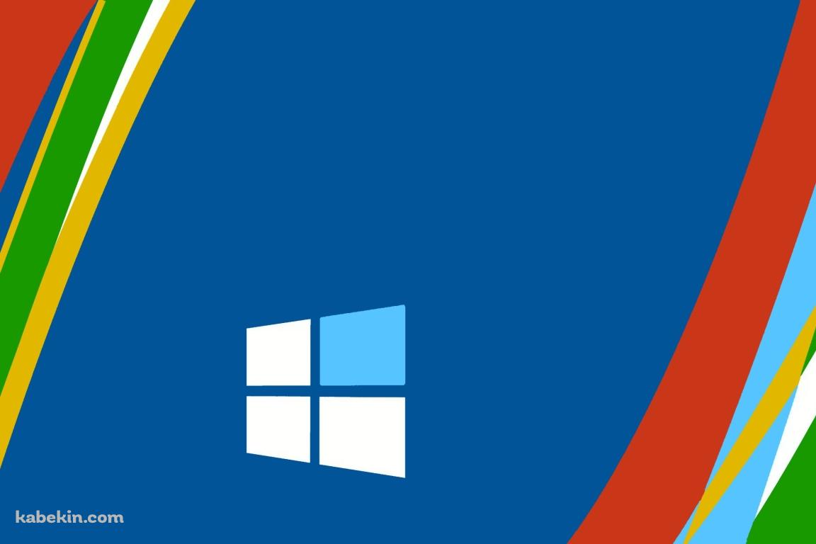 ビビッドでカラフルなWindows10の壁紙(1152px x 768px) 高画質 PC・デスクトップ用