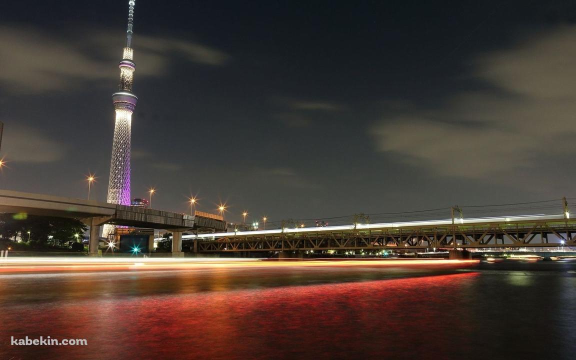 東京スカイツリー TOKYO SKYTREEの壁紙(1152px x 720px) 高画質 PC・デスクトップ用