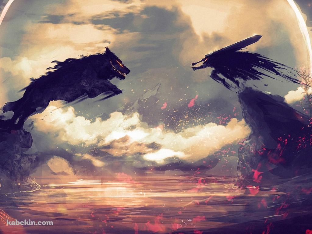 かっこいいベルセルク ガッツの壁紙(1024px x 768px) 高画質 PC・デスクトップ用