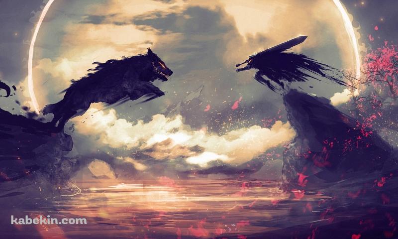 かっこいいベルセルク ガッツの壁紙(800px x 480px) 高画質 PC・デスクトップ用