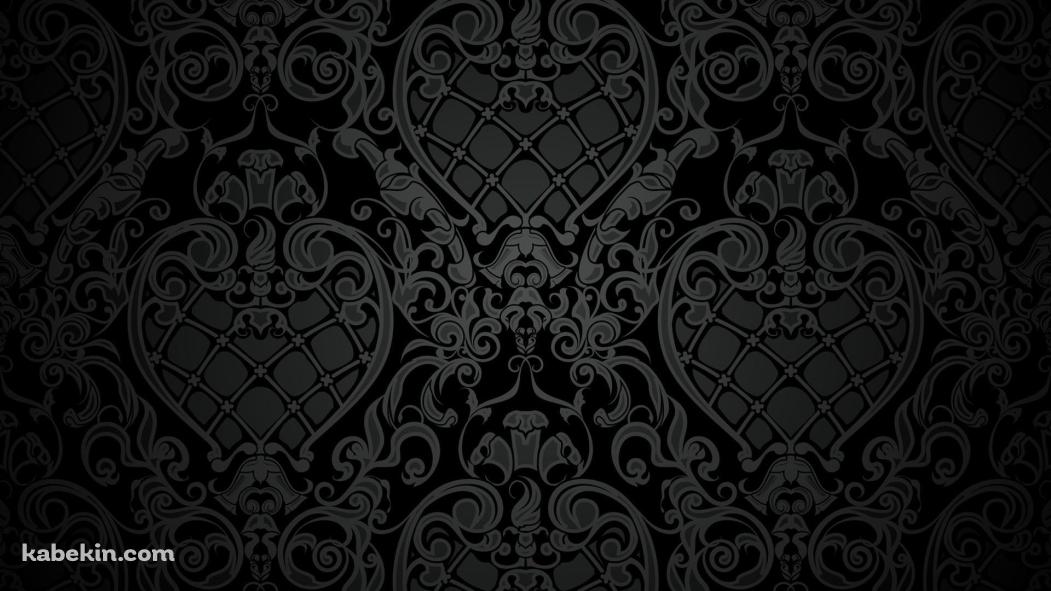 黒のデザインパターンの壁紙(1051px x 591px) 高画質 PC・デスクトップ用