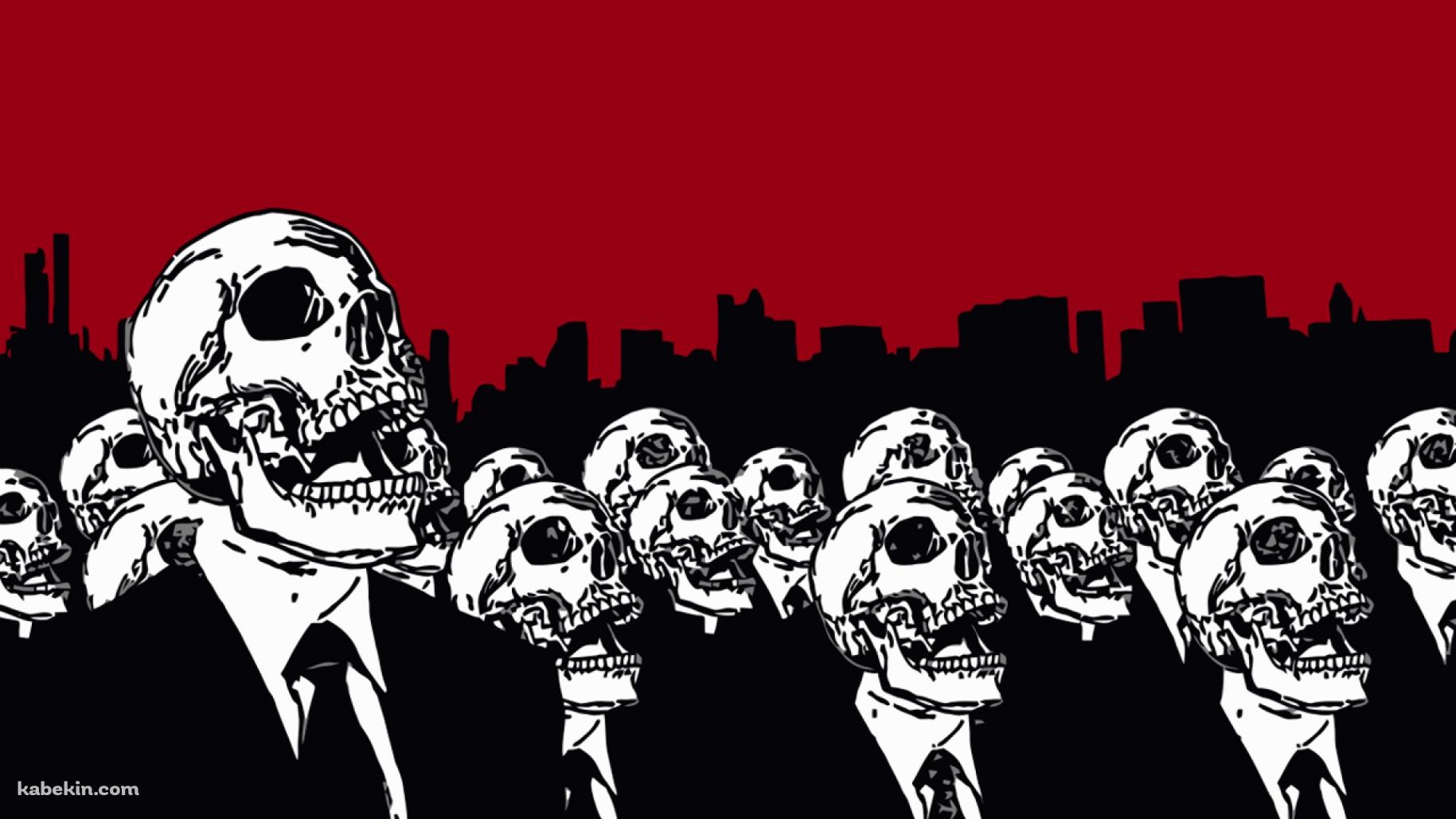 ドクロ・リーマンの壁紙(1829px x 1029px) 高画質 PC・デスクトップ用